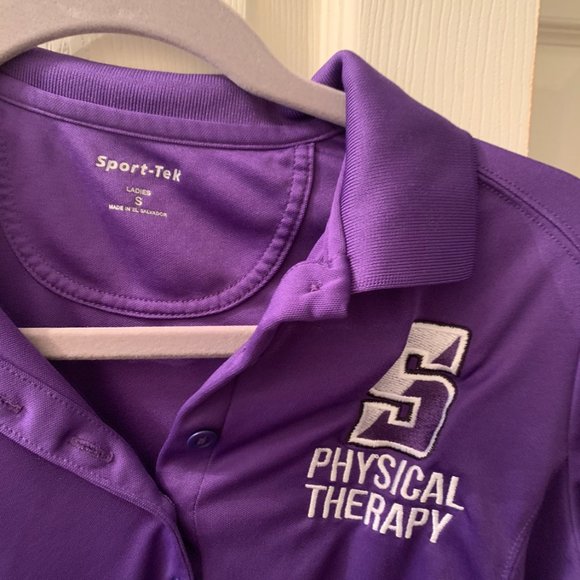 Scranton Physical Therapy Polo - Purple, Women's S - Picture 2 of 2